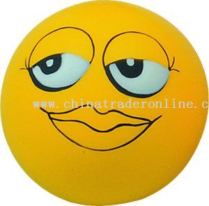 PU Smile Face Ball from China